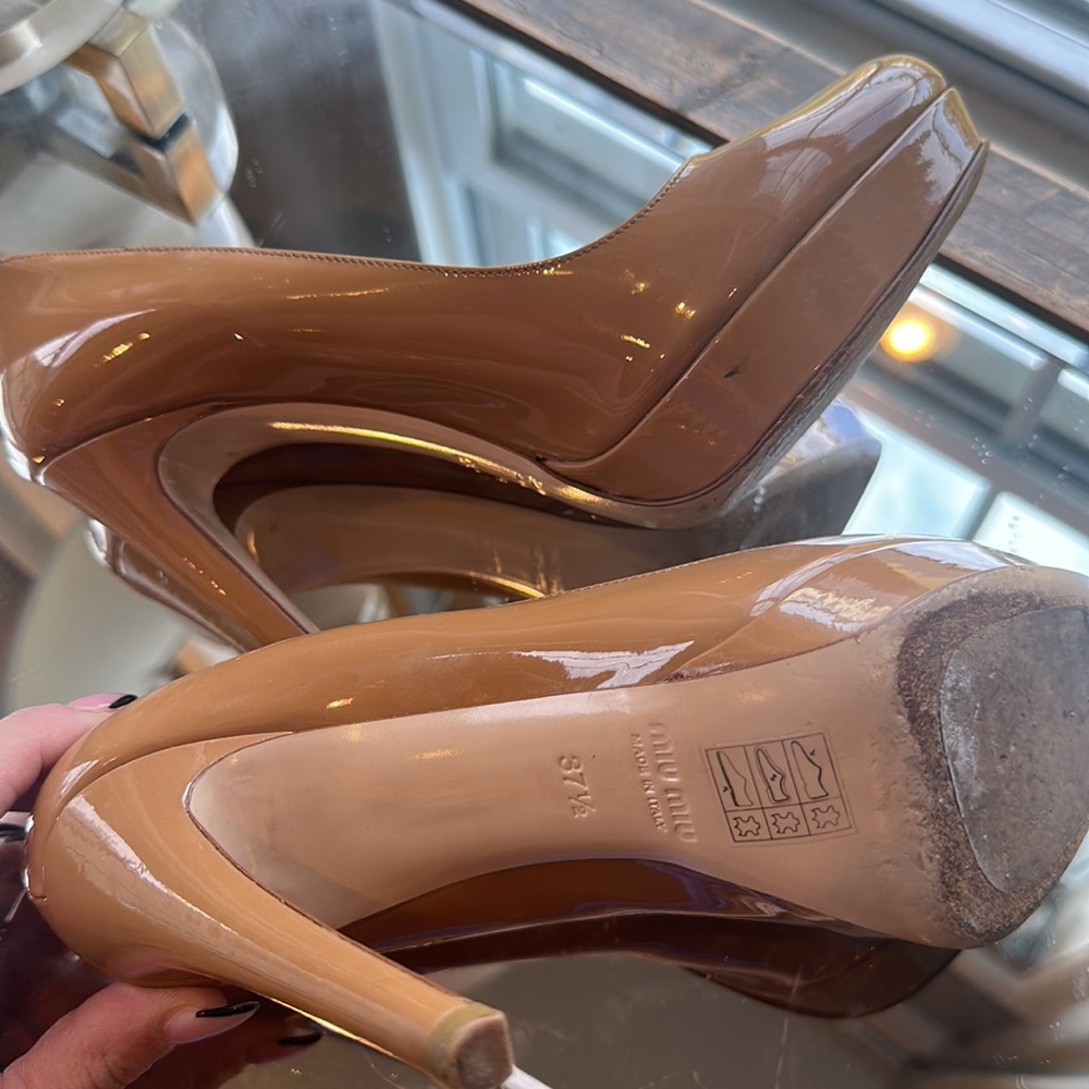 Miu Miu Platform Heels - image 5